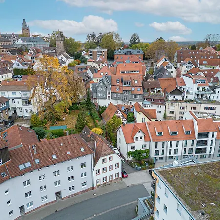 公寓 Lit Living - Luxus - Box Spring - Wh Old Town - Parking 魏因海姆